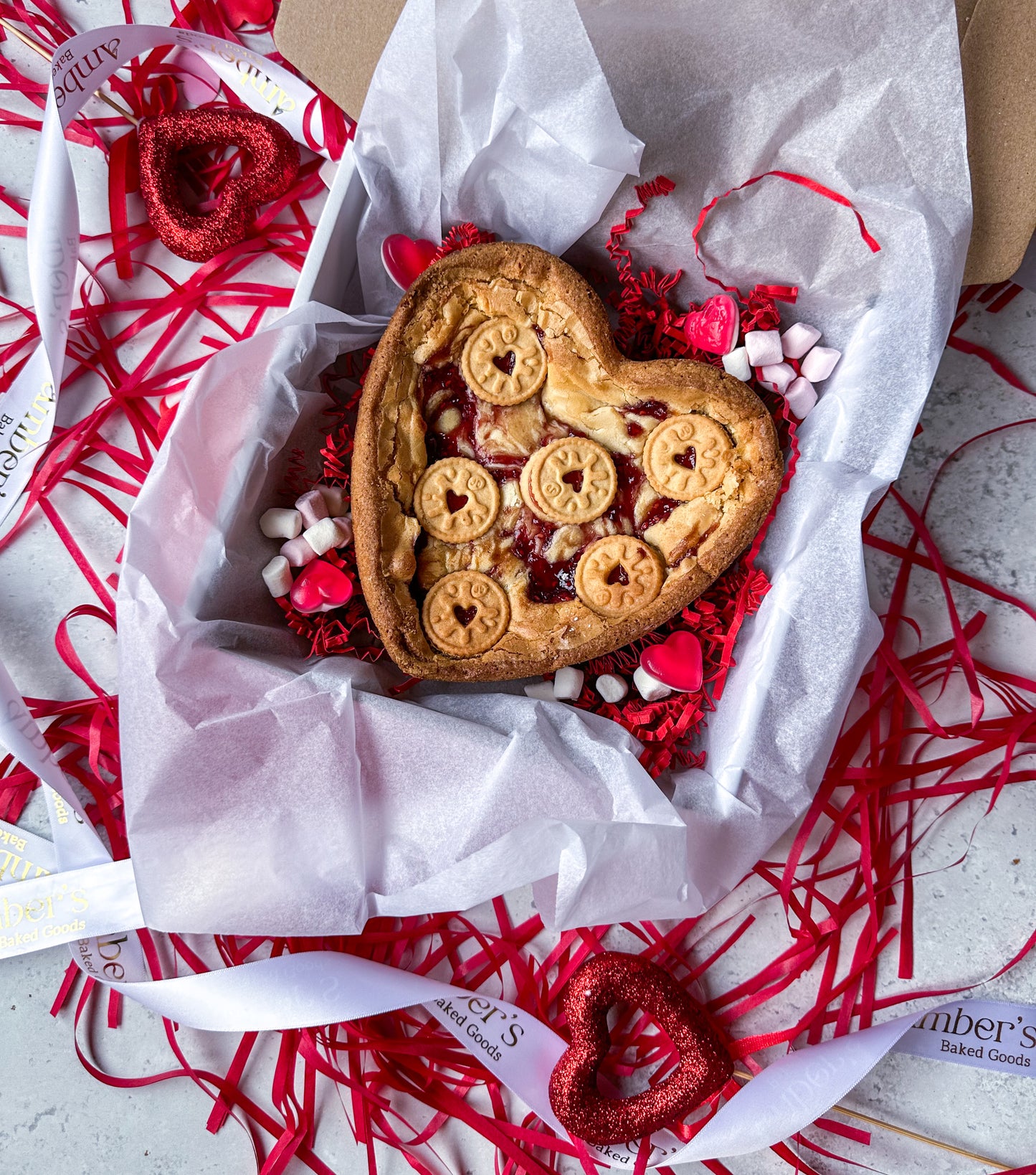 Valentines Blondie Heart